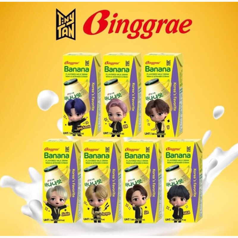 

Binggrae Susu UHT Banana 200 ml