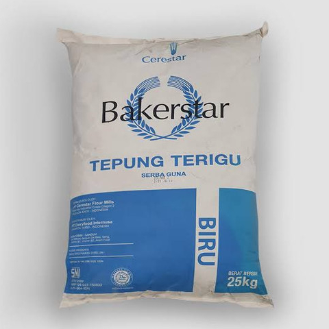 

⚡Cuci gudang⭐ BAKERSTAR BIRU WHEAT FLOUR 25kg/bal