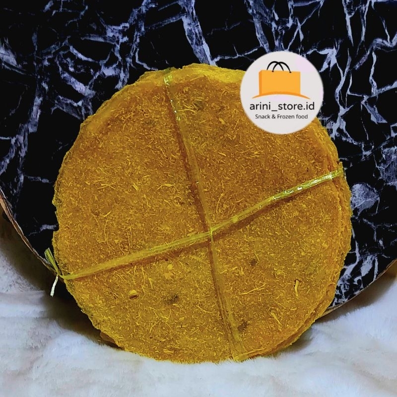 

KERUPUK LAWEH KUNING/KERUPUK KUAH SATE JAM GADANG LEBAR 22CM