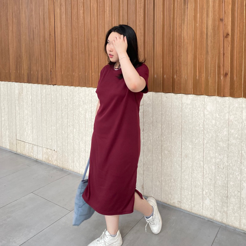 Xenna Dress - Knit Dress - Dress Knit Panjang - Dress Knit Premium - Dress Knit Panjang - Dress Knit