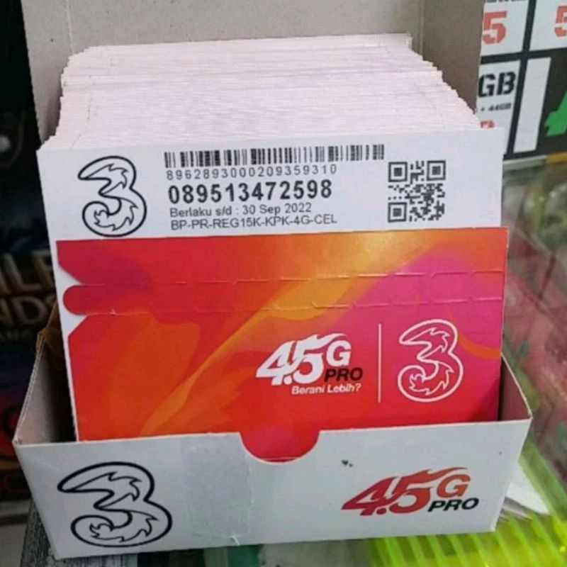 kartu perdana Tri kosongan