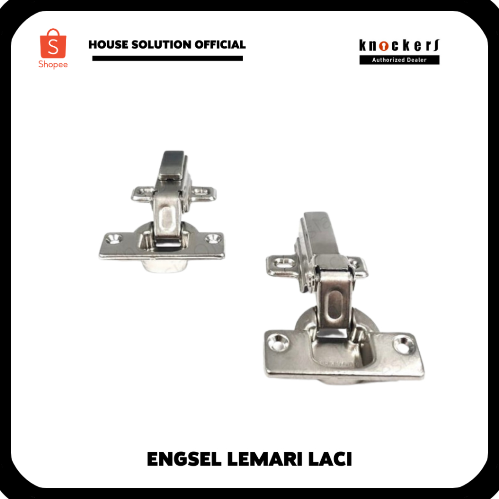 Knockers Engsel Sendok Kayu Lemari Laci