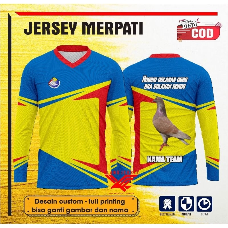 JERSEY MERPATI DESAIN
