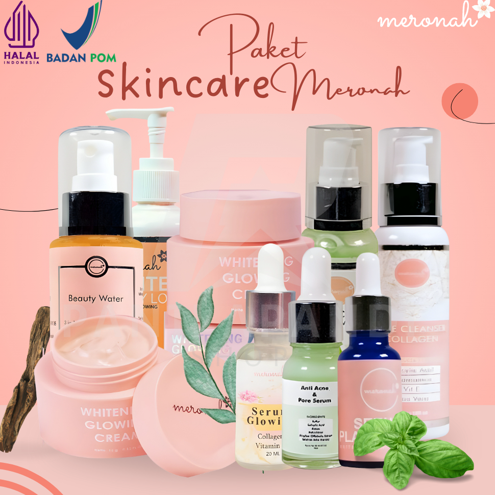 GROSIR ✅ PAKET SKINCARE MERONAH