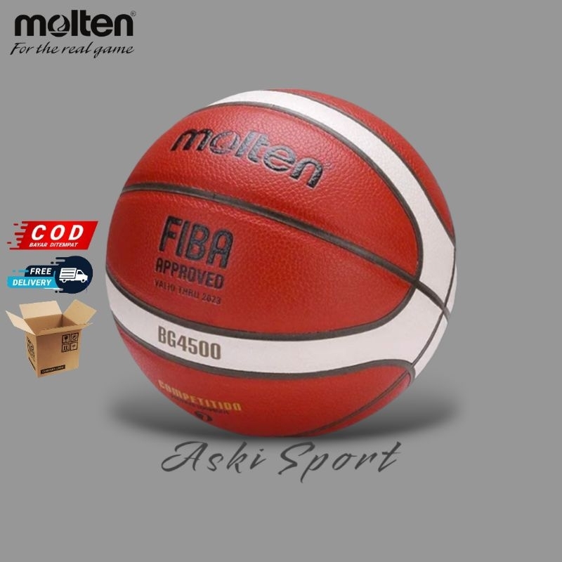 BOLA BASKET ORIGINAL MOLTEN BG4500 FIBA BASKET MOLTEN BG4500 SIZE 7