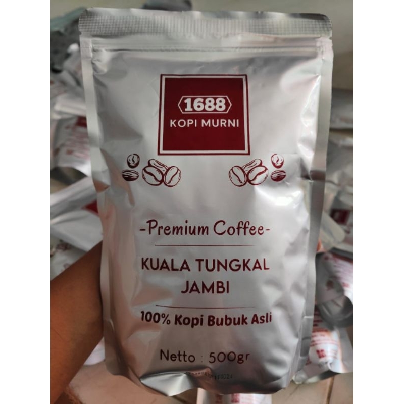 

Kopi bubuk premium 1688 Kemasan 100 Gram