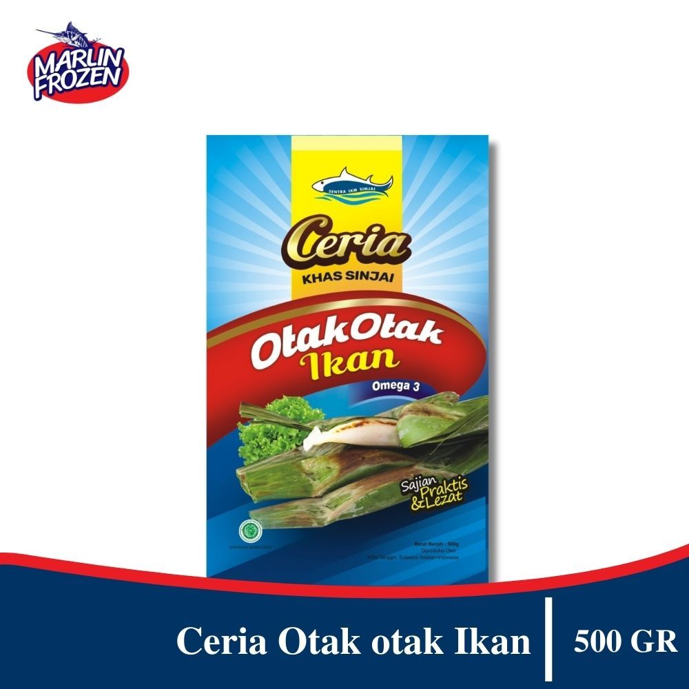 

Otak Otak Ikan Ceria 500 Gr - Cemilan Beku