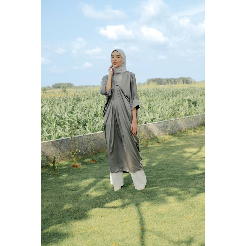 Kaftan Silk | Kaftan Dress Lebaran Bahan Armani Silk