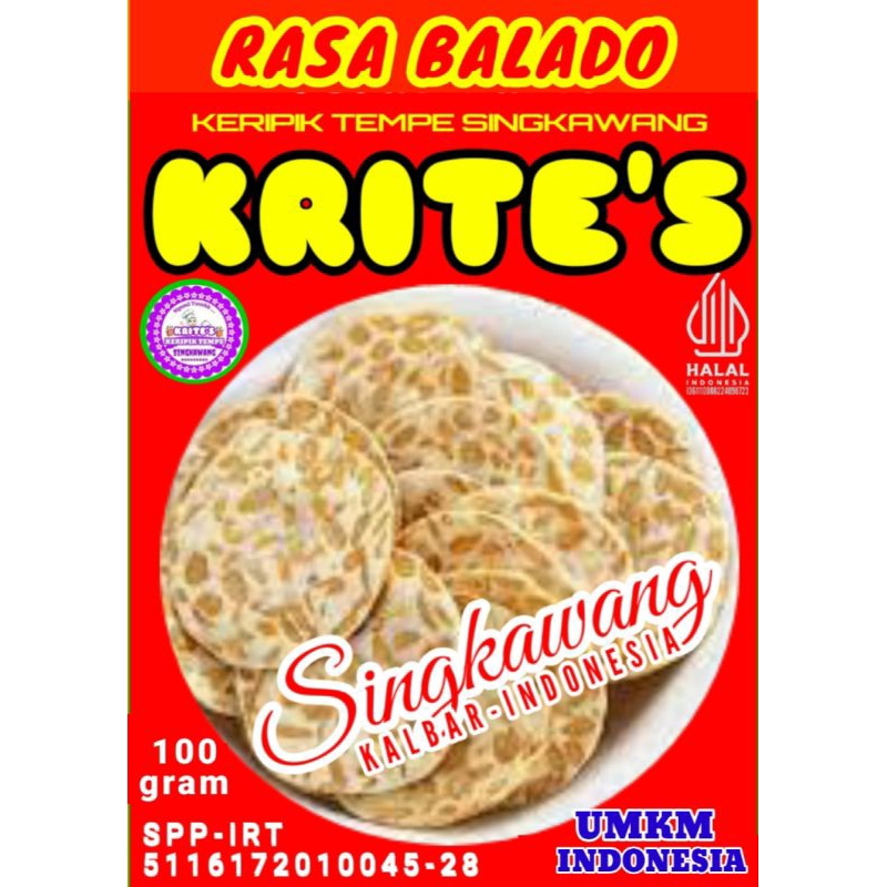 

KERIPIK TEMPE SINGKAWANG