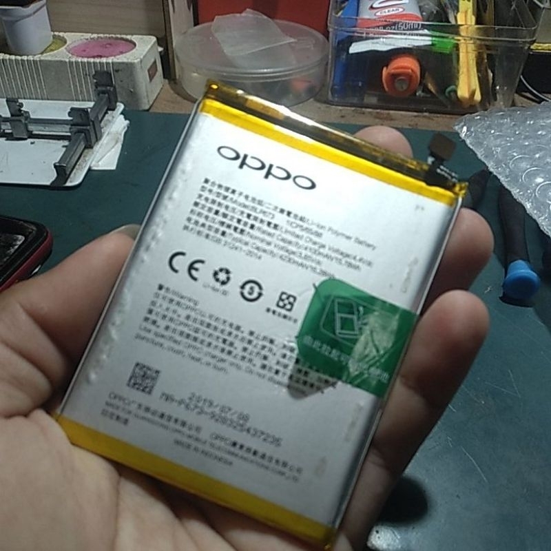 Baterai Oppo A5S BLP673 Ori Copotan