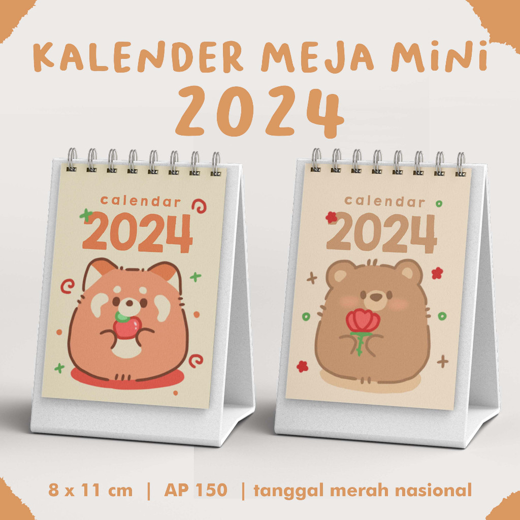 

KALENDER MEJA MINI 2024 ANIMASI