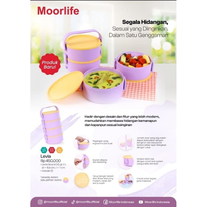 *LEVIA RANTANG 4 SUSUN MOORLIFE*