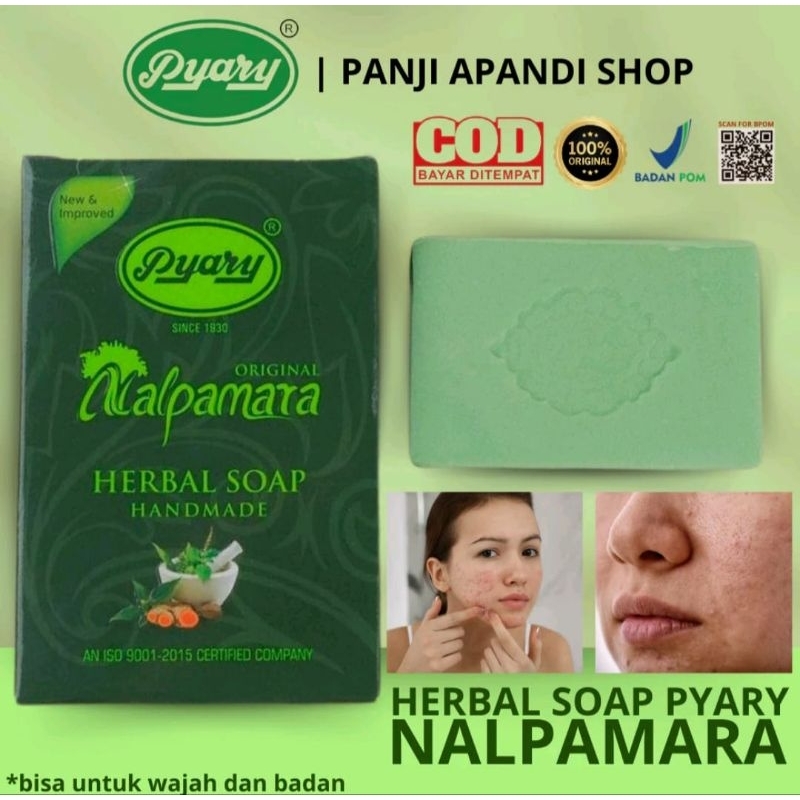 Sabun PYARY Nalpamara Arab 100% Original Herbal Soap Hijau BPOM