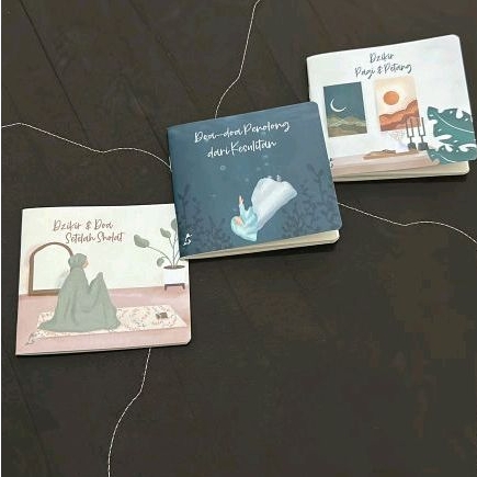 3 buku dzikir dan doa setelah sholat, doa doa penolong dari kesulitan. dzikir pagi petang