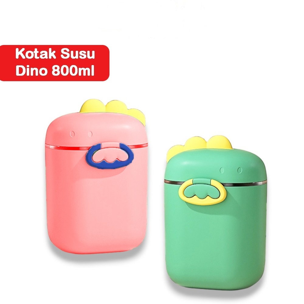 KOTAK SUSU DINO 800ML / BOX SUSU DINO 800ML / KOTAK WADAH PENYIMPANAN / CONTAINER SUSU