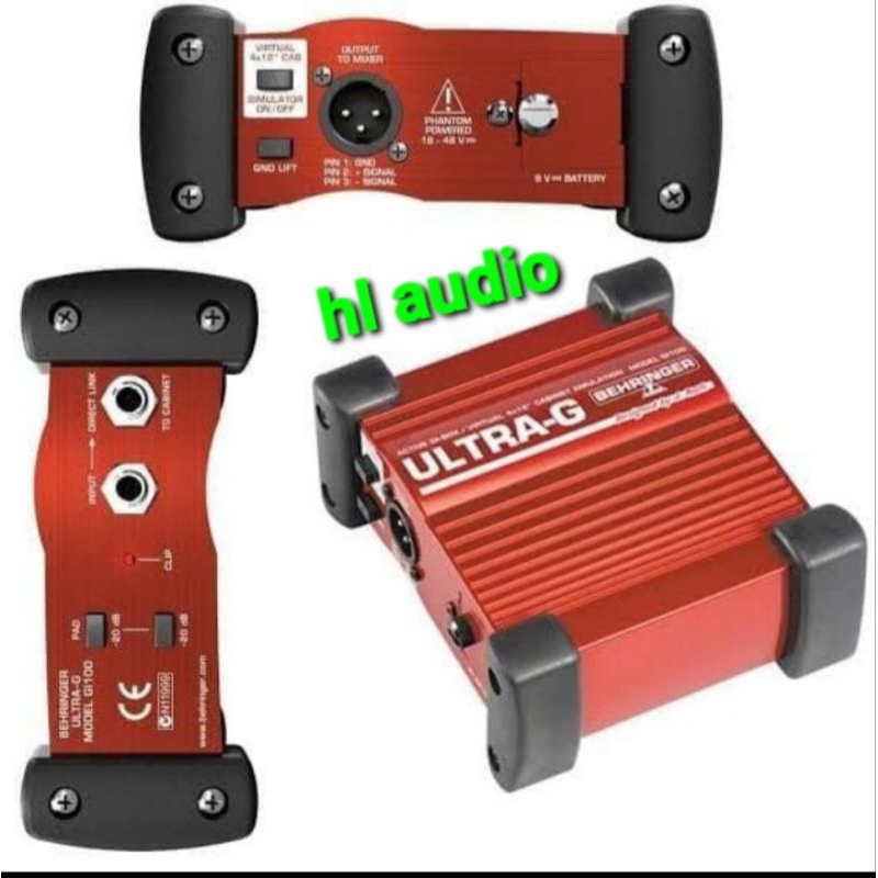 BEHRINGER GI 100 ORIGINAL DIRECT BOX