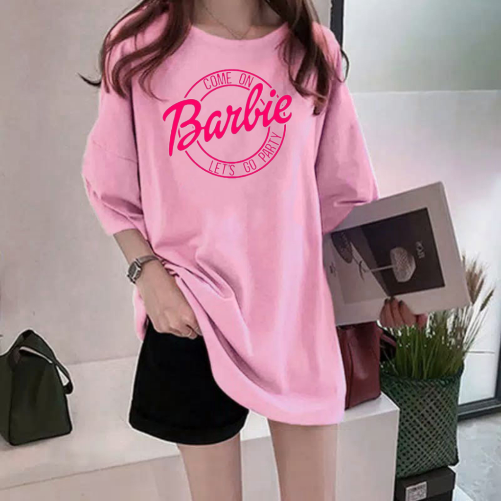 Kaos Wanita Oversize Jumbo BERBI XXL LD 120