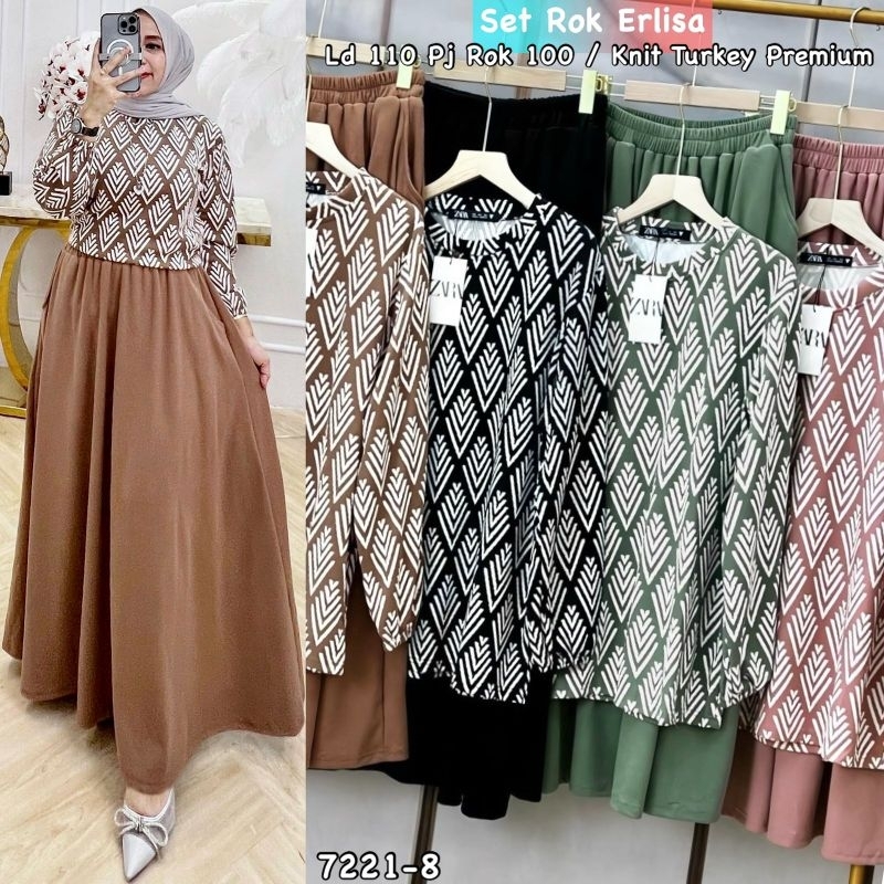 setelan rok ERLISA//setelan rok zara
