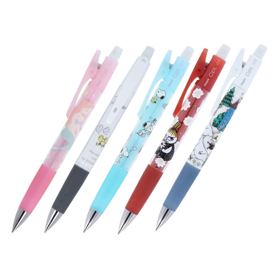 

Pilot Opt Shaker Snoopy Disney Moomin 0.5mm Pencil Limited Edition