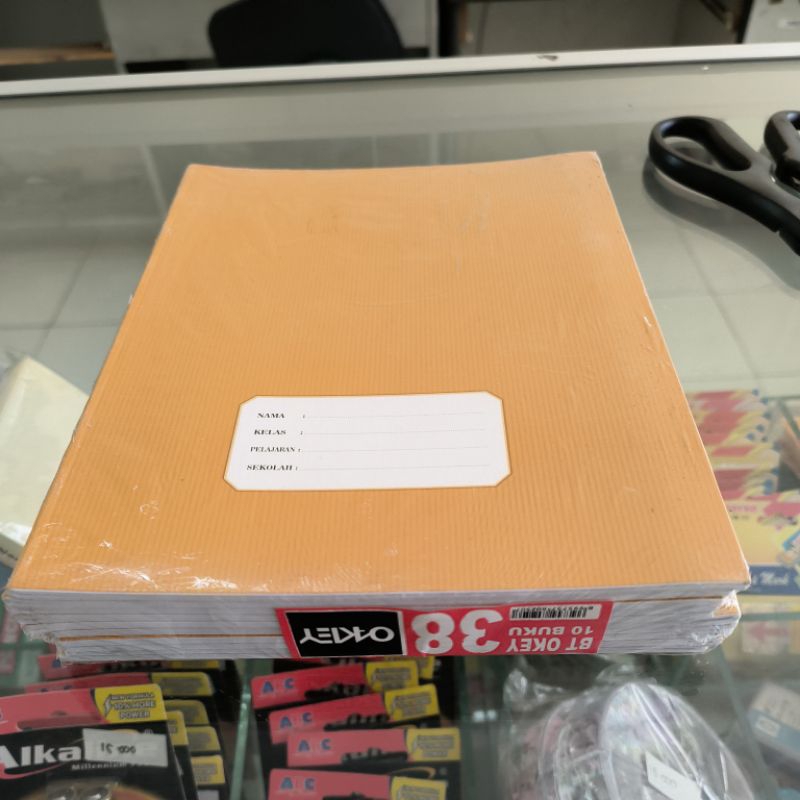 

Buku tulis merk Okey