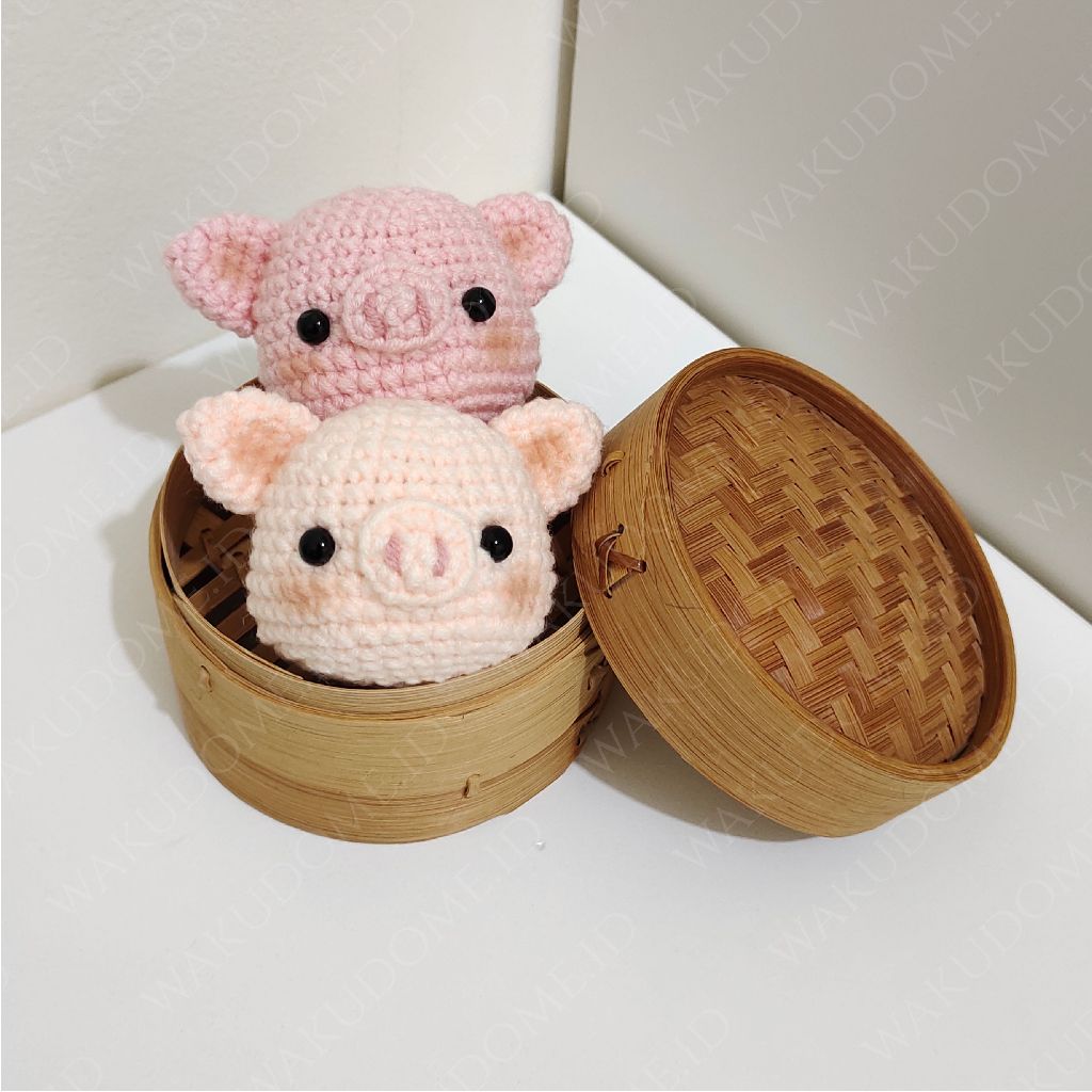 Gantungan Kunci Babi Couple