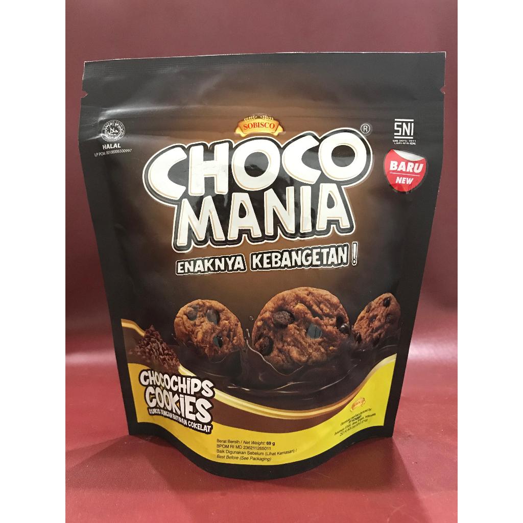 

Choco Mania Sobisco 69g - Cookies Chocochip Coklat Sobisco