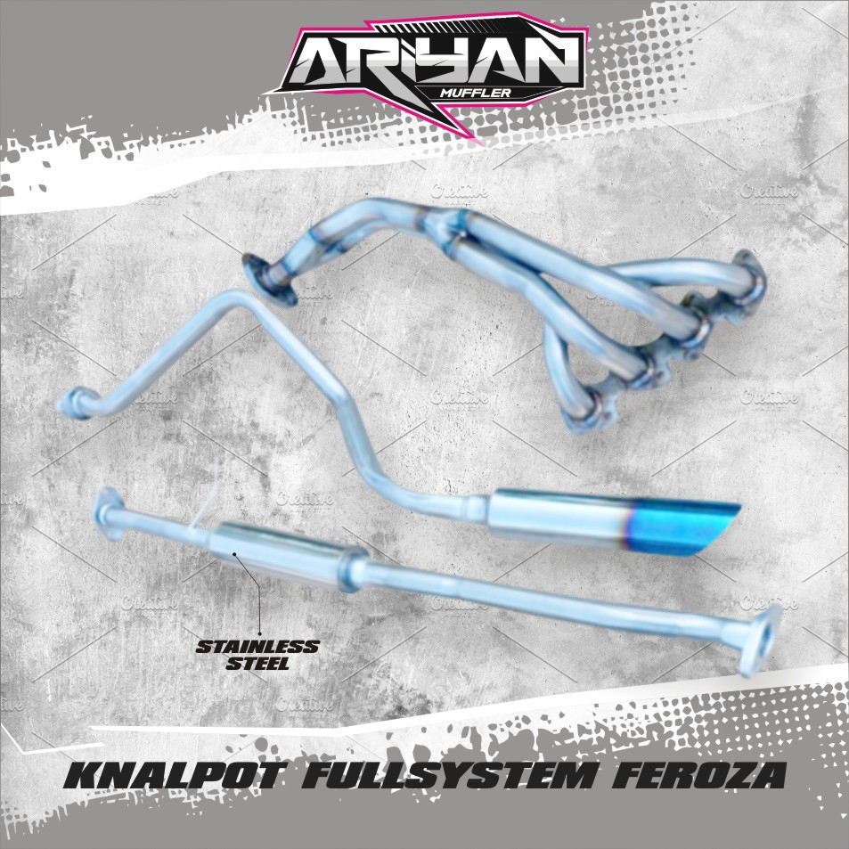 KNALPOT FULLSYSTEM FEROZA