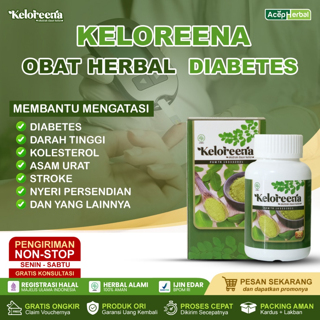 Obat Diabetes dan Kolesterol Tinggi Penurun Gula Darah Tinggi Hipertensi Gejala Stroke Luka Diabetes