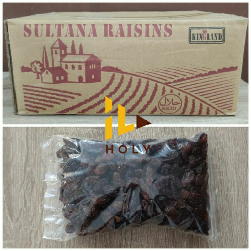 

Kismis Sultana & Montana Raisins (1kg) Repack