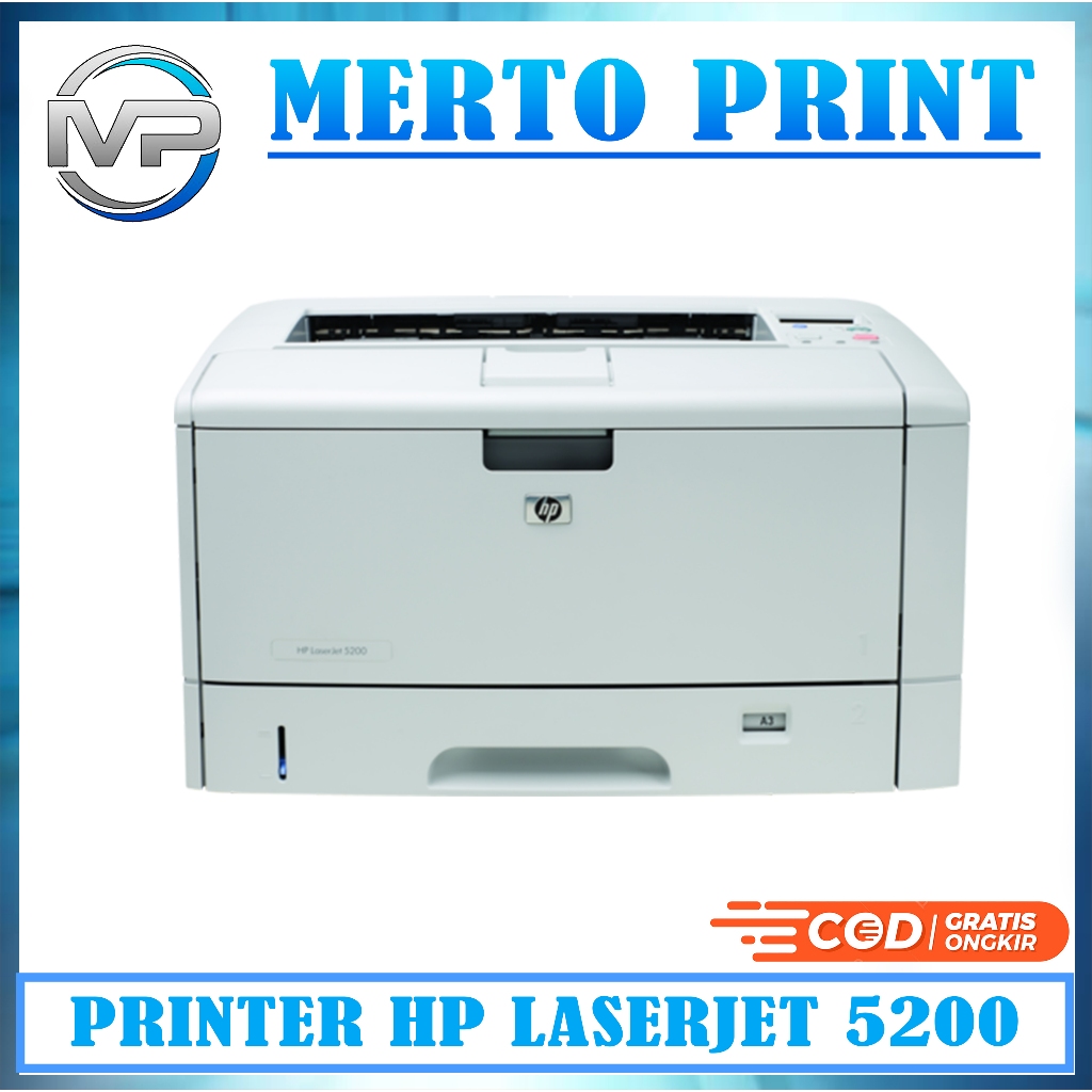 Printer A3 hp laserjet 5200  BW
