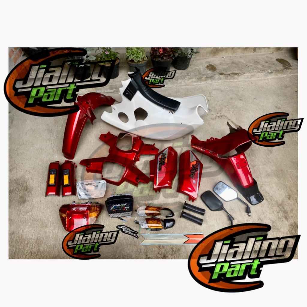 PAKET HEMAT FULL BODY HONDA ASTREA PRIMA SET LEGSHILD SET SPEDO BAHAN TEBAL PRESISI ORIGINAL COVER B