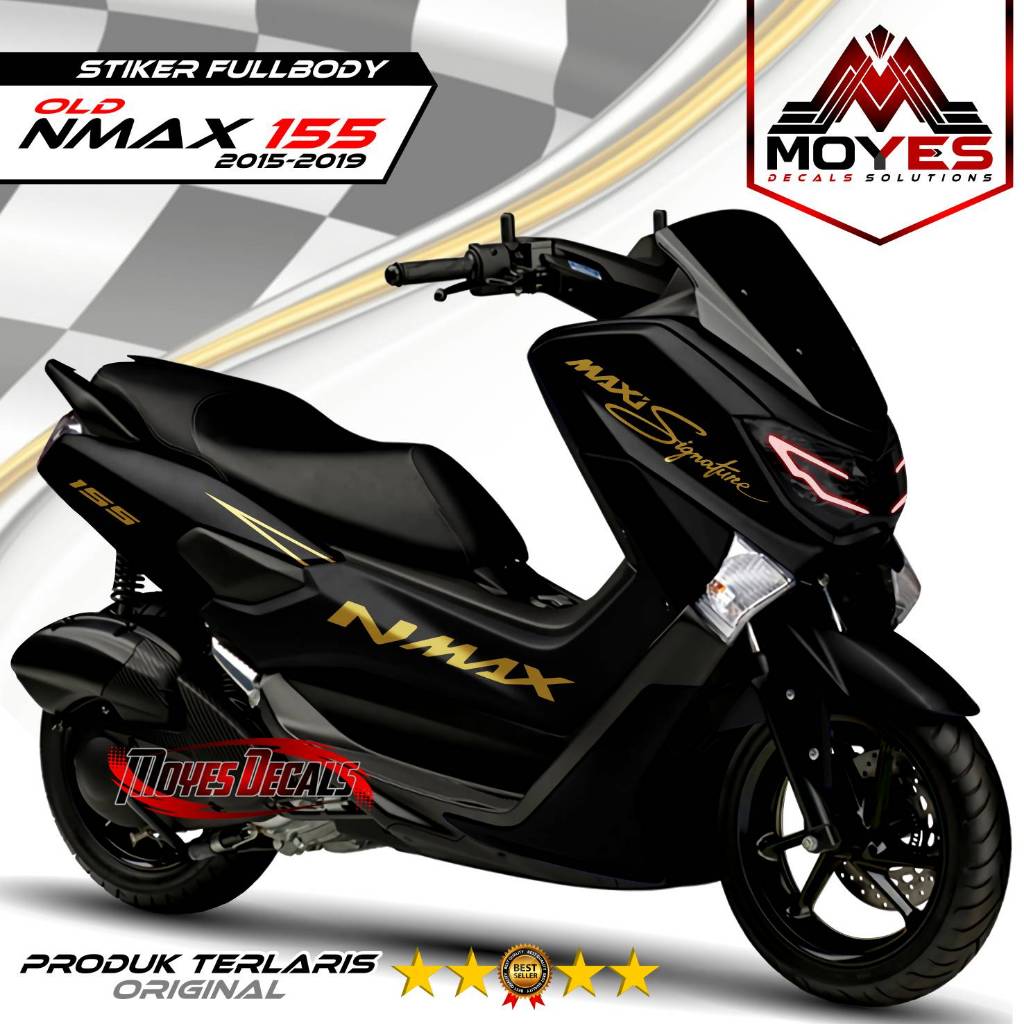 Terbaru Decal Nmax OLD155 Stiker Variasi Fullbody Yamaha Nmax OLD 155  Design Motif Polos