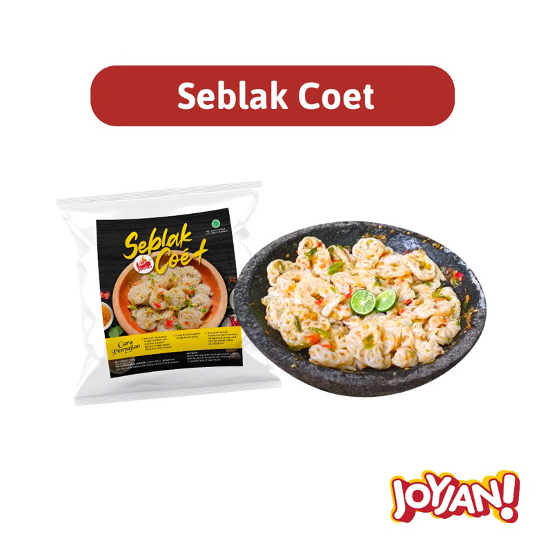 

Seblak Cobek / Seblak Coet Instan Ala Mamang Rafael Tinggal Rebus - 140gr