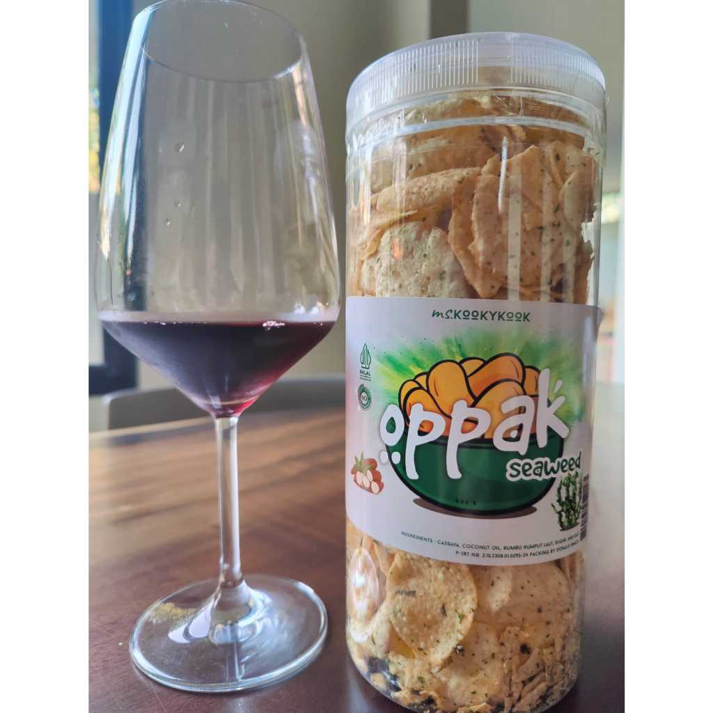 

KOOKYKOOK OPPAK SEAWEED RUMPUT LAUT - Opak Singkong Snack Keripik Garing Halal