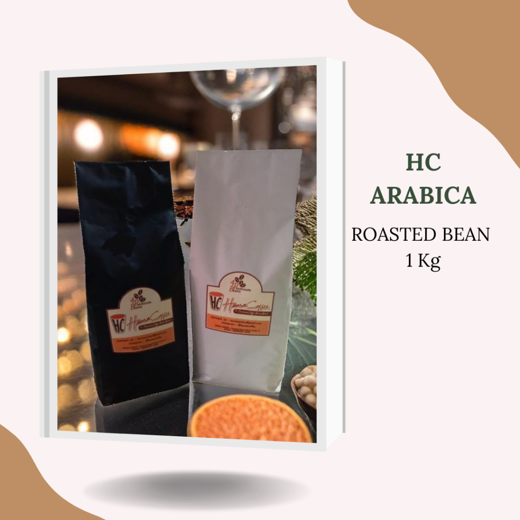 

Hensa Coffee Arabica Roasted Bean 1kg
