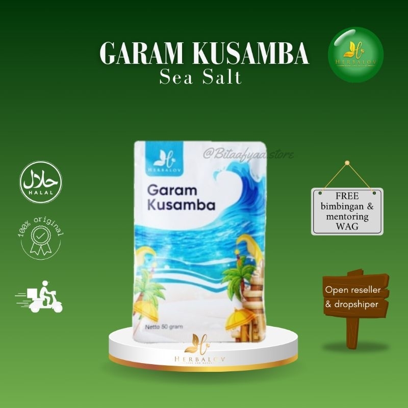 

Herbalov - Garam Kusamba | Garam Natural (Unrefined Salt)