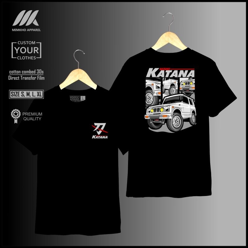 Mimkho Kaos Suzuki Katana/Kaos Mobil Katana/Katana