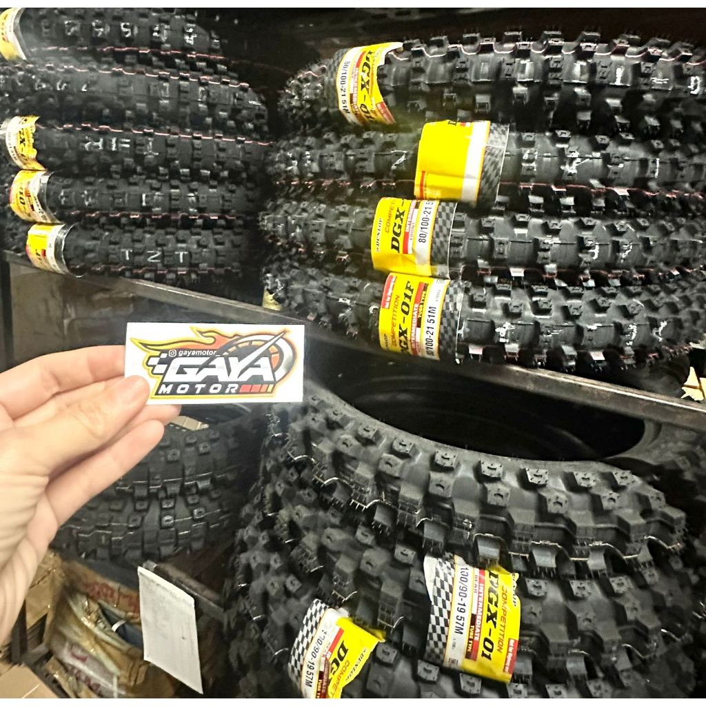 BAN LUAR DUNLOP DGX-01 18 21 16 19 COMPETITION ADVENTURE KLX CRF WR YZ KTM KX
