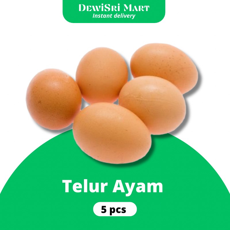 

Telur Ayam 5 Pcs - Dewi Sri Mart