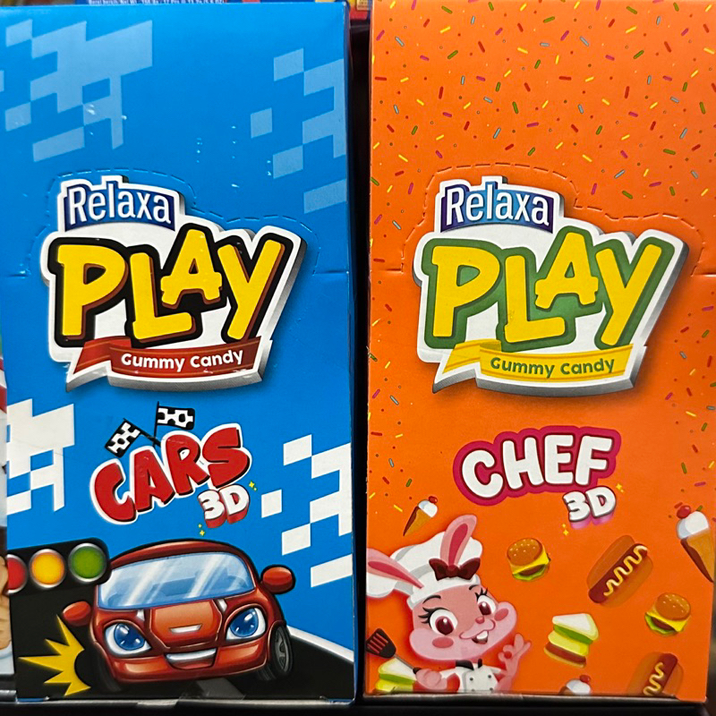 

RELAXA PLAY GUMMY CANDY BOX ISI 12X12 GR