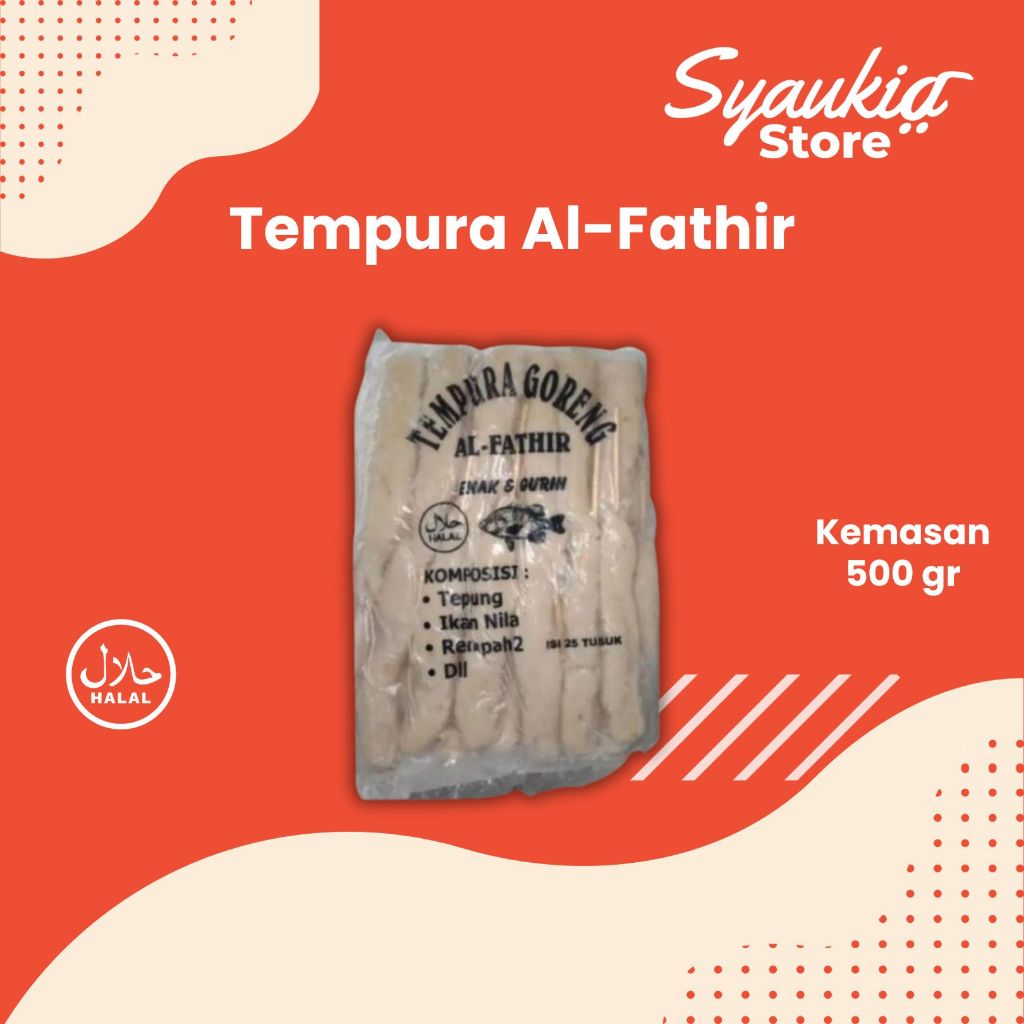 

Tempura & Bakso Ikan Tusuk Al-Fathir 25Pcs / Enak / Halal