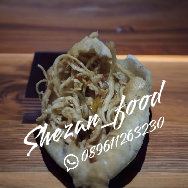 

Cireng isi ayam suwir jumbo