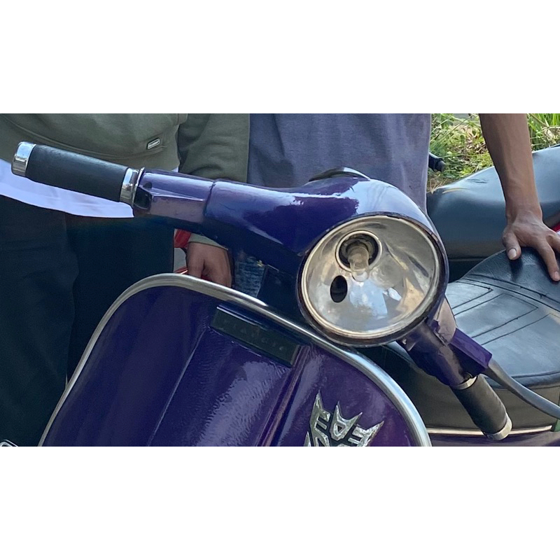 stang bulat vespa new px tekuk model racing