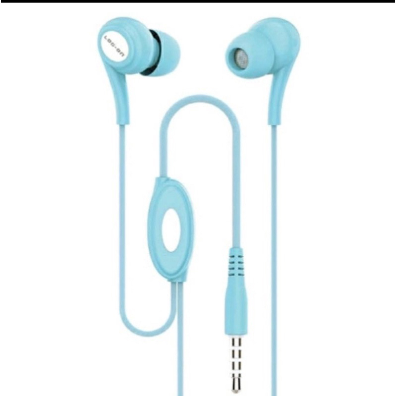 LOG-ON LO-HF-501 SOFT CANDY ll Headset Extra Bass Stereo Earphone Macaron HF LO 501