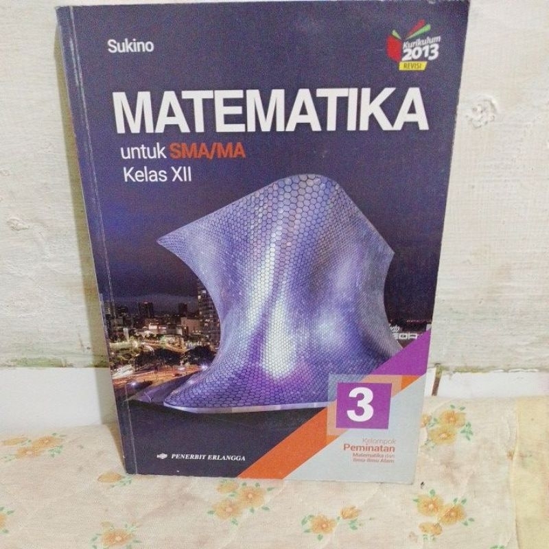 matematika kelas 12 Sukino