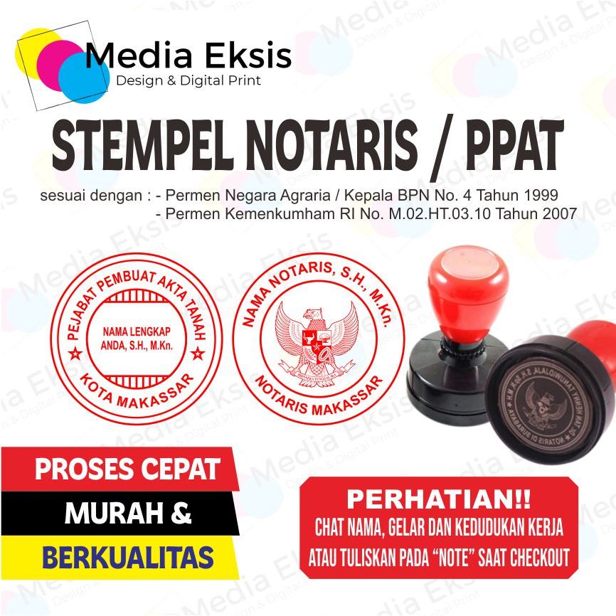 

STEMPEL NOTARIS | STEMPEL PPAT