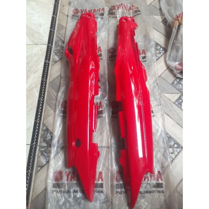Cover Body Bodi Cover Side Bodi Belakang FIZR F1ZR Merah VRC Original YGP