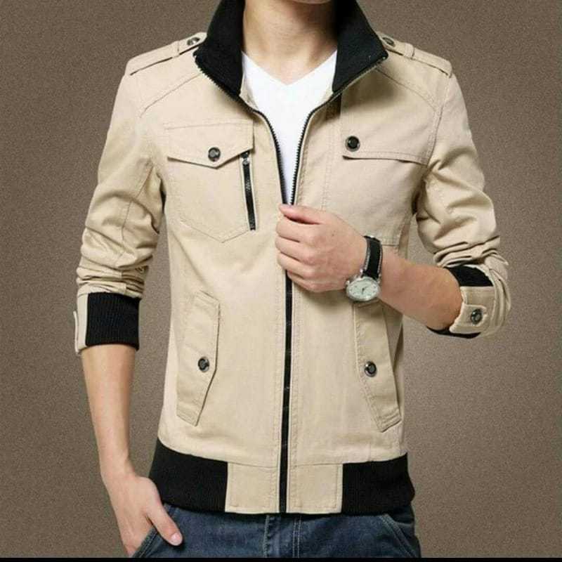 jaket bomber pria terlaris jaket pria kain katun jaket pria casual