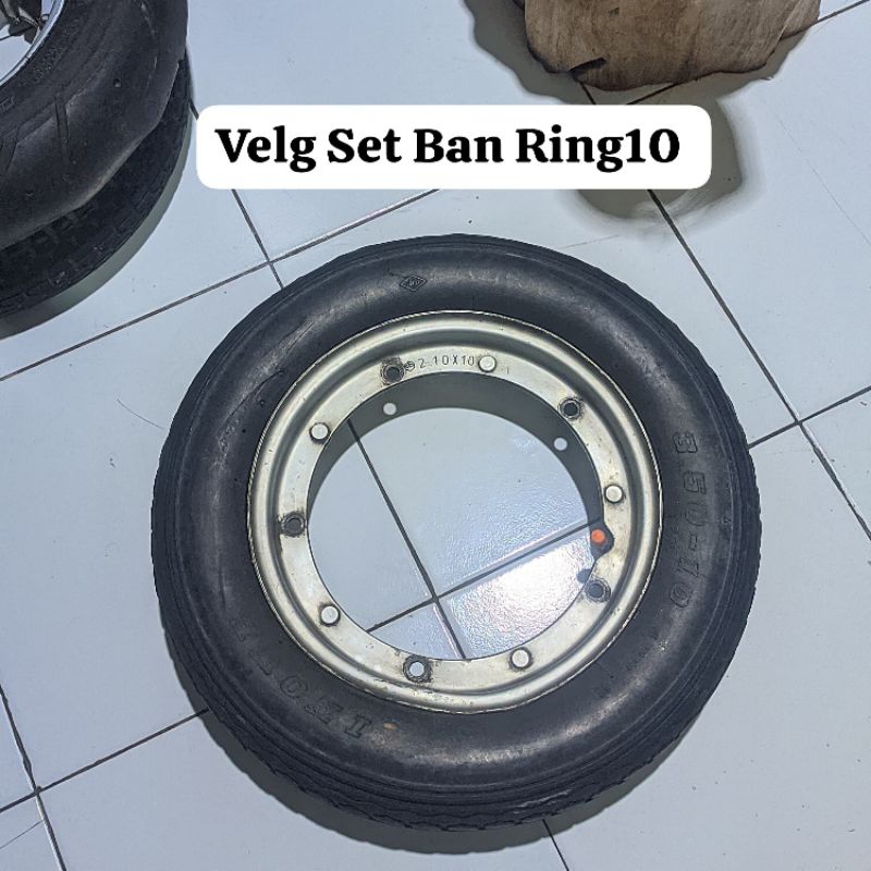 Velg Vespa Ring10 Set Ban