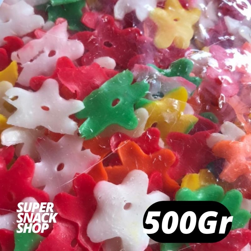 

KRUPUK / KERUPUK MENTAH / KERUPUK SEROJA 500GR